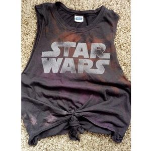 Star Wars Knot Cropped Top